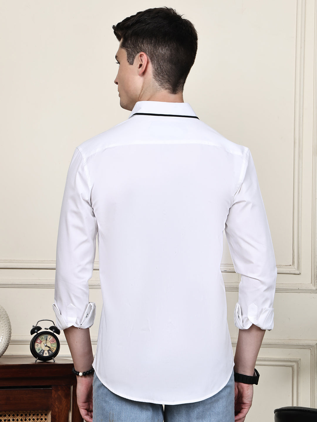 Kamizz White Leopard — Hand-Painted Edition