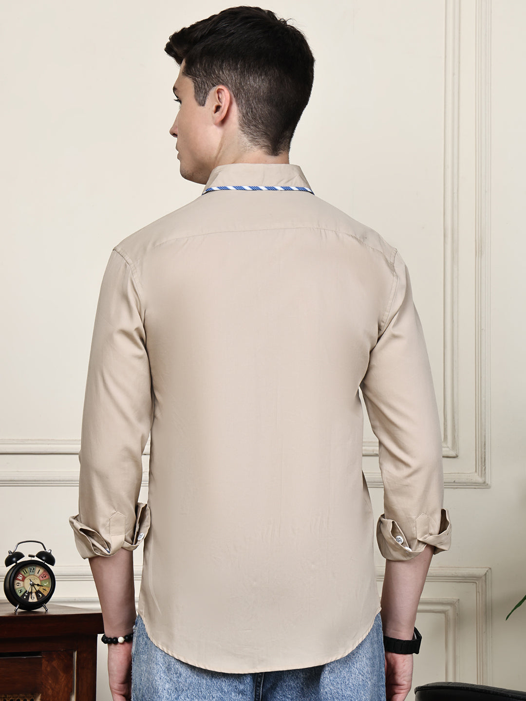 Kamizz Sand Blue Accent