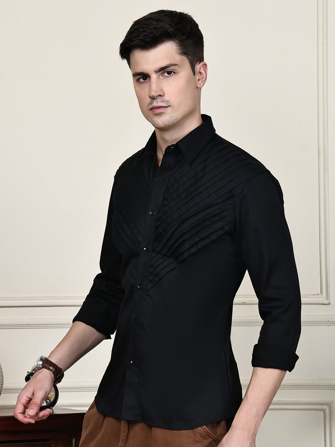 Kamizz Black Pintuck — Premium Edition