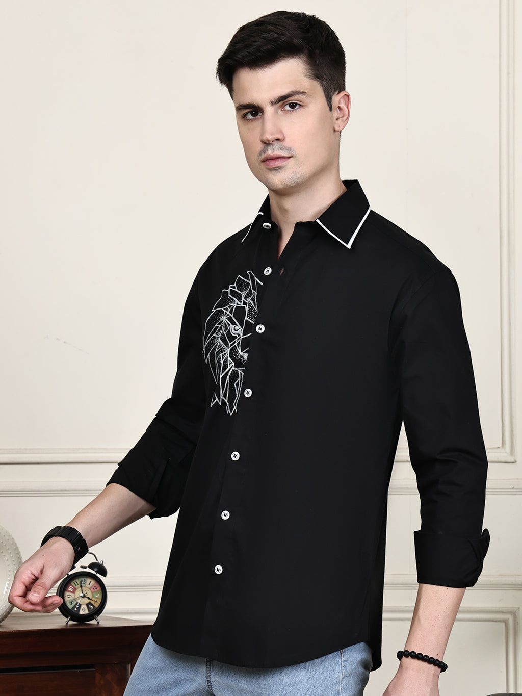 Kamizz Black Lion — Hand-Painted Edition