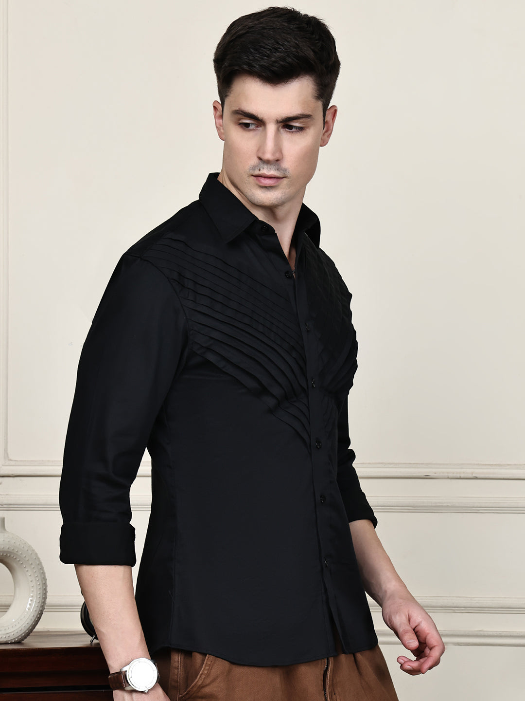 Kamizz Black Pintuck — Premium Edition
