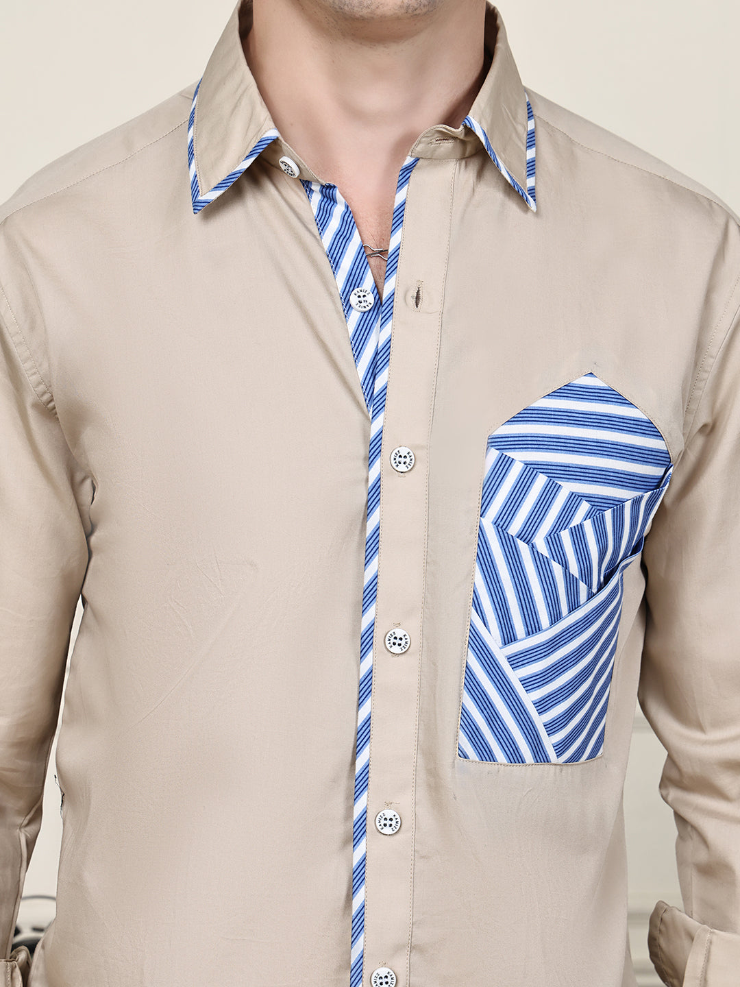 Kamizz Sand Blue Accent