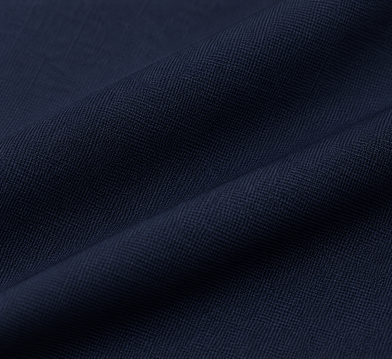 Navy Milano Straight Fit Trousers