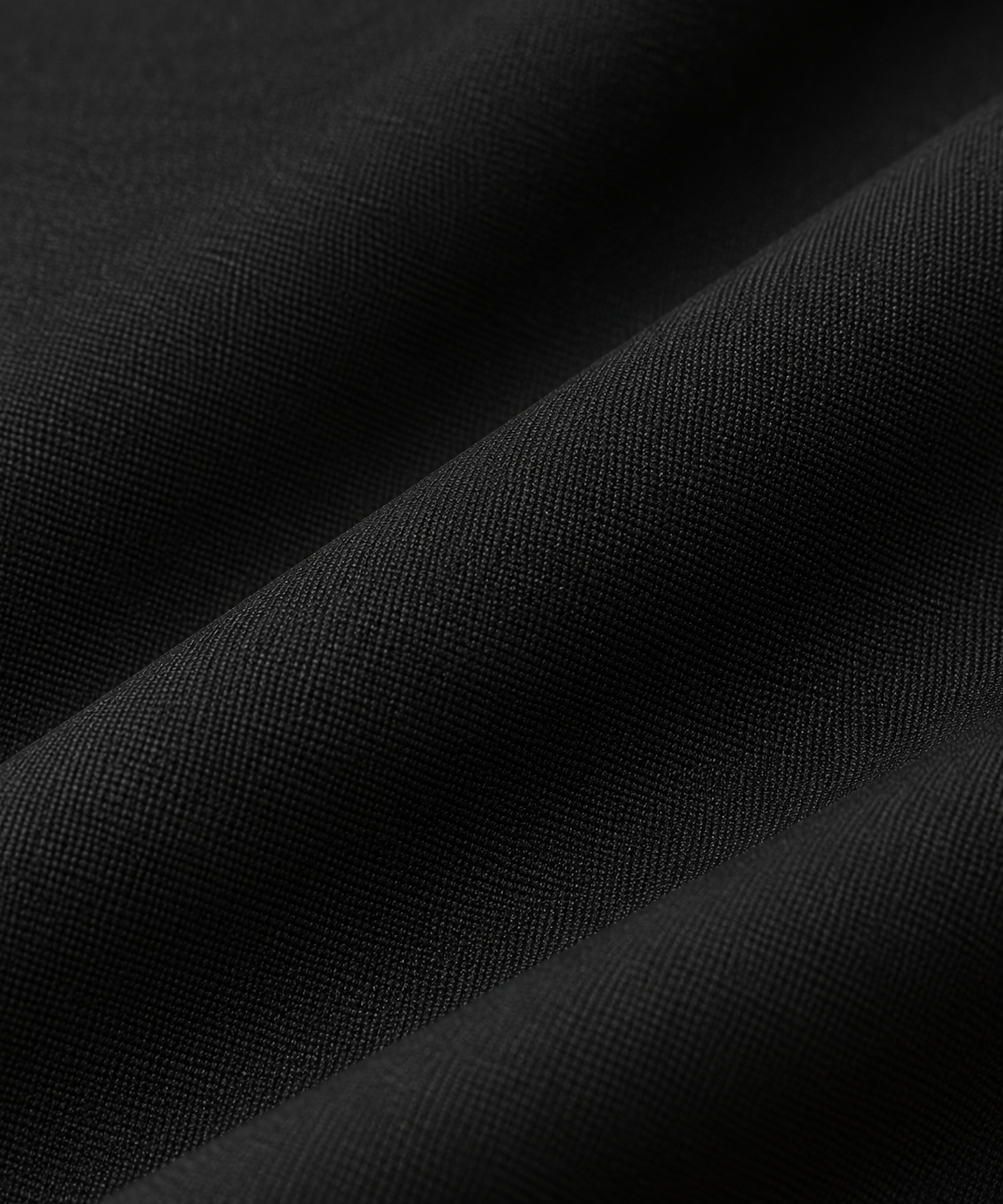 Black Milano Straight Fit Trousers